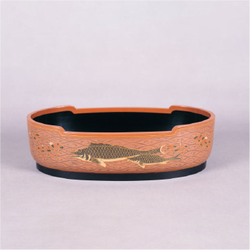 Dry lacquer basin Yuu no Zu